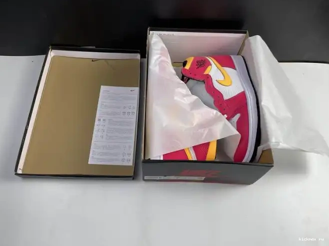 Rep Kickmax Fusion Air Jordan 555088-603 Red High OGLight 1 0327